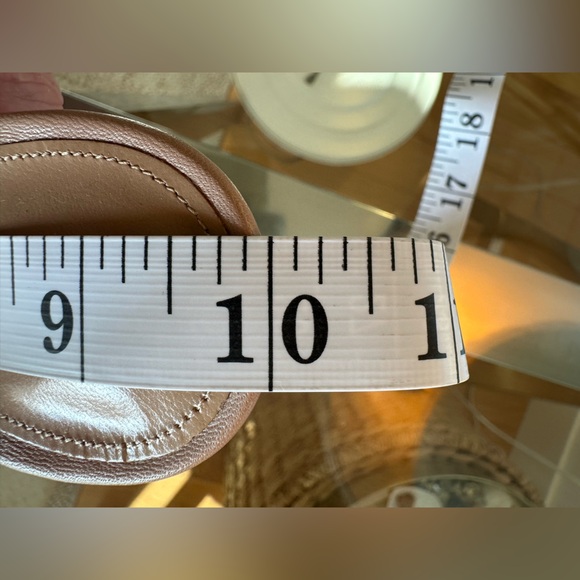 NEW Aquazzura So Nude High Heel Sandal Beige Leather 39 (US 8.5-9) $790 Retail - Picture 15 of 15